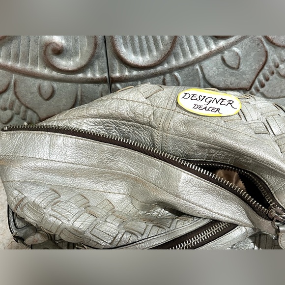 COACH THOMPSON Woven Metallic Juliette XL Bag # 11980 - Picture 8 of 13